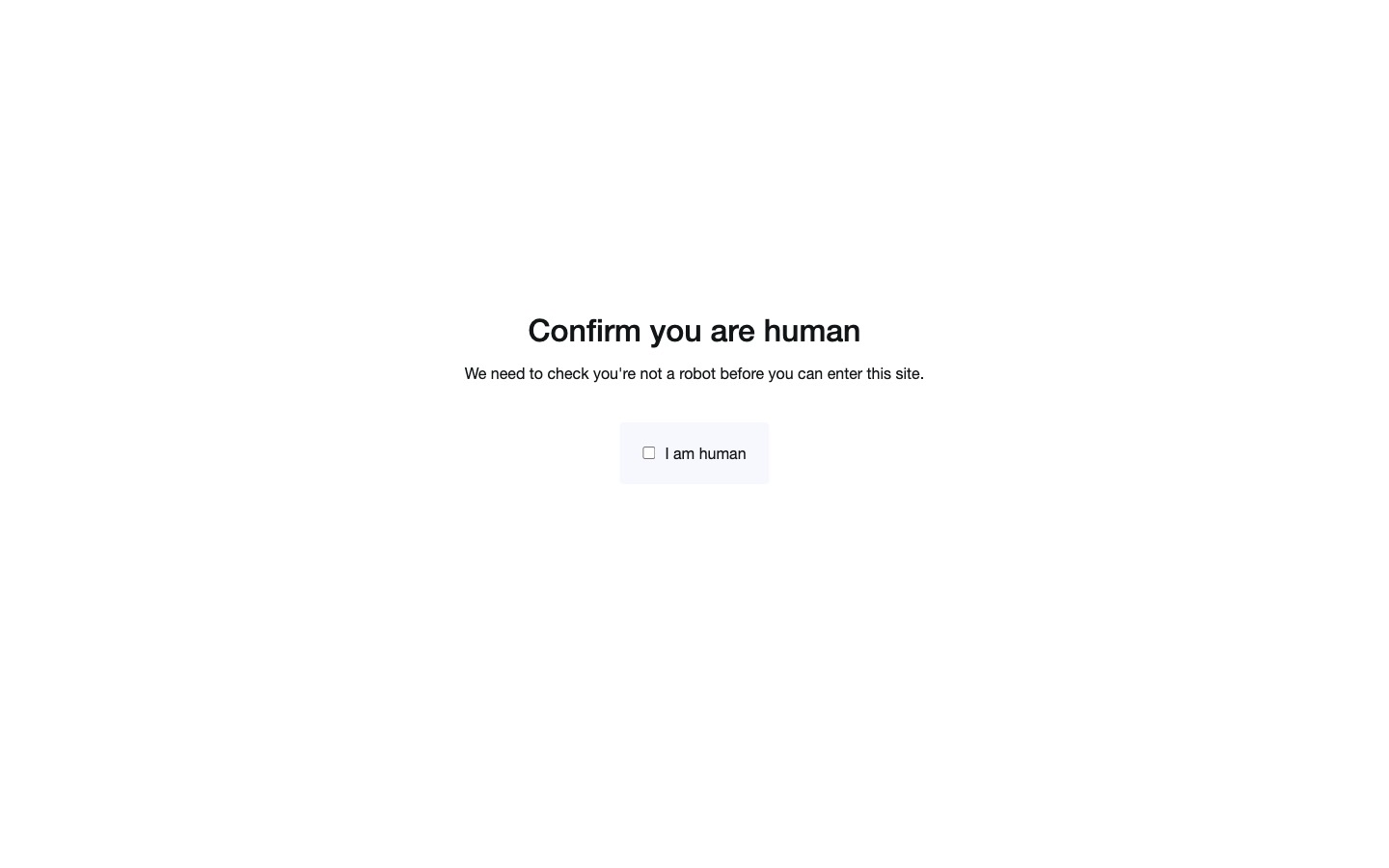 The current homepage